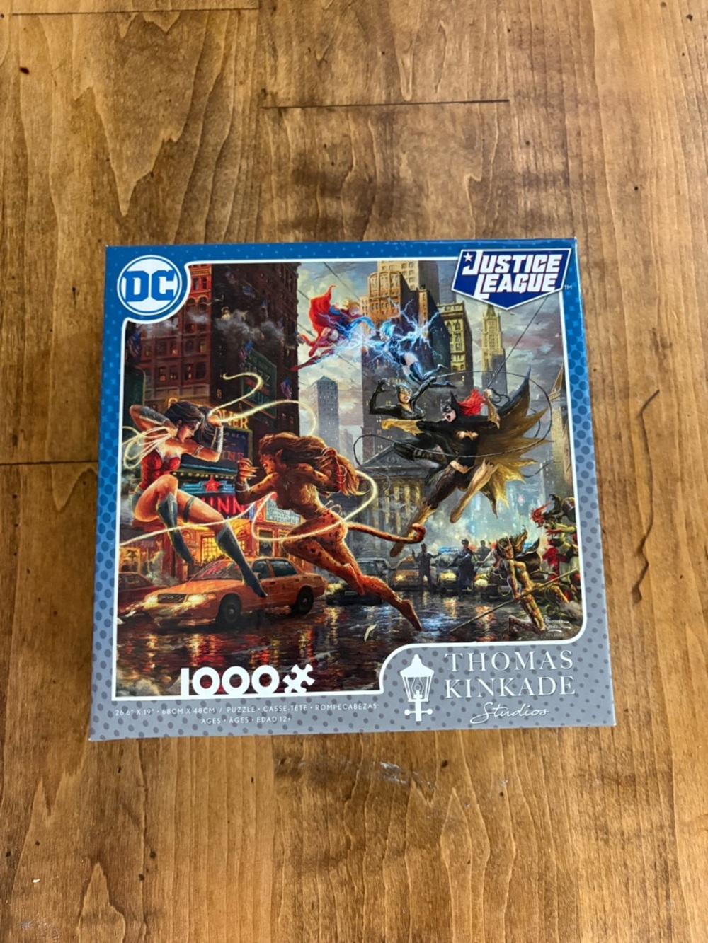 Thomas Kinkade DC Justice League Women Of DC 1000 Piece Jigsaw Puzzle